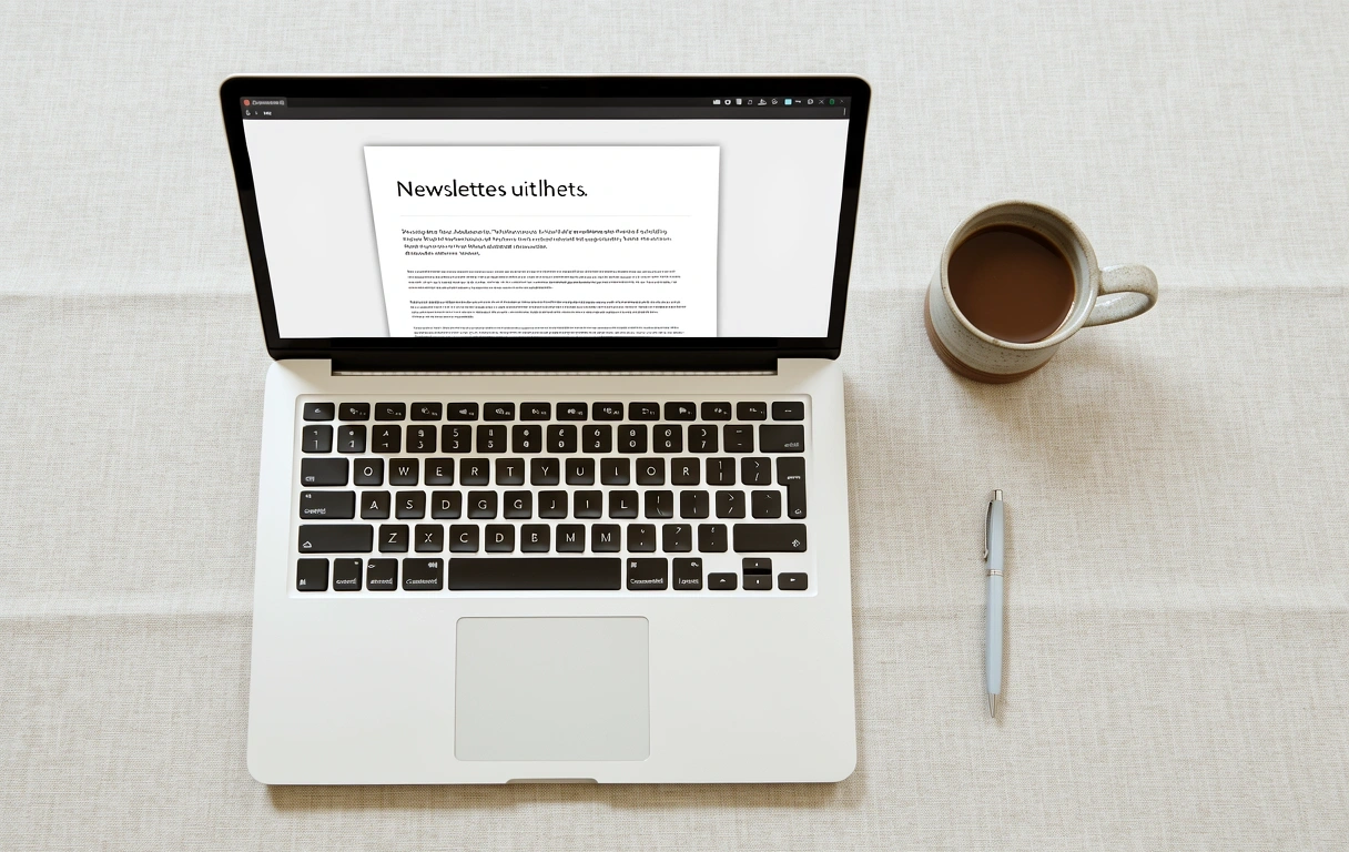 Zolapaz digital newsletter interface