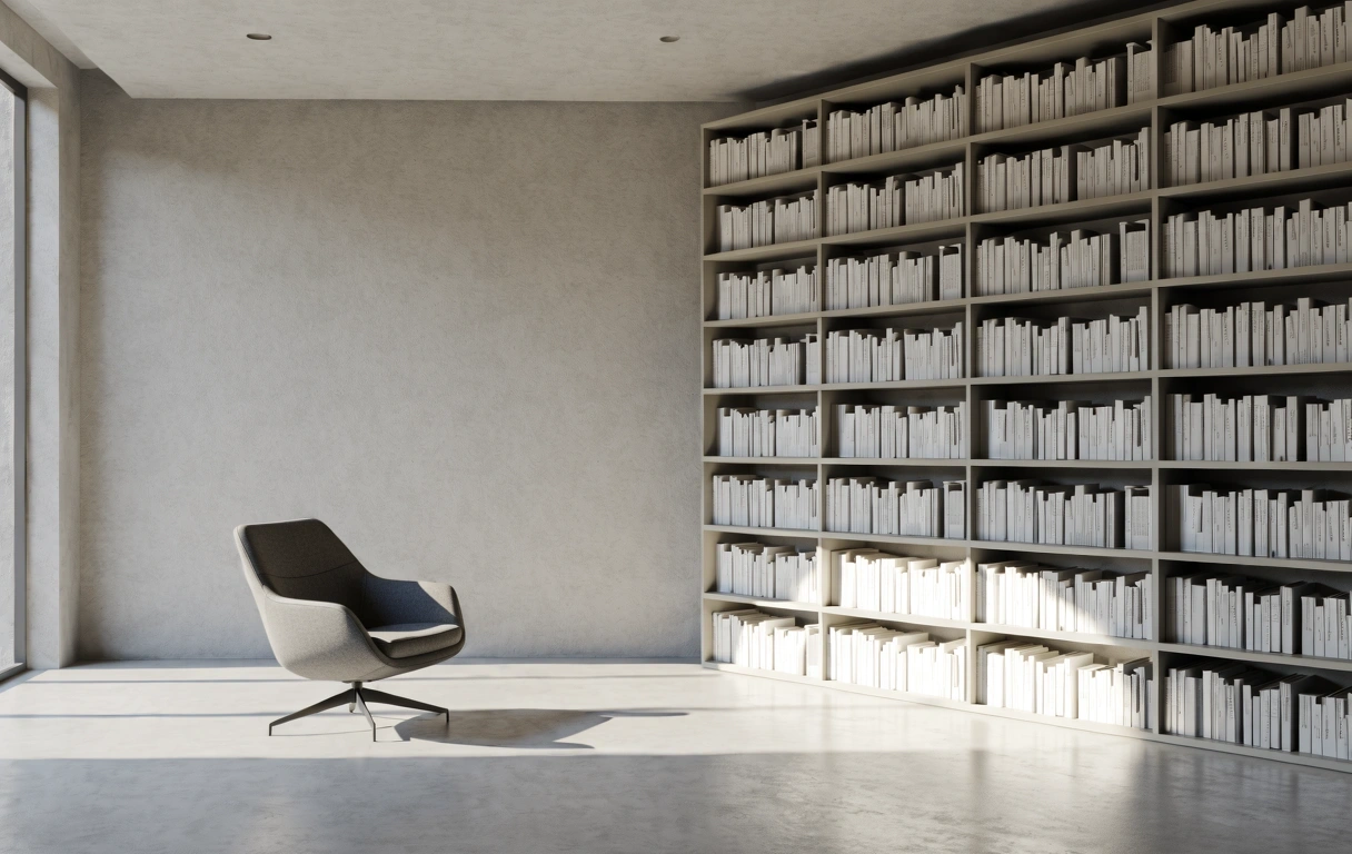 Modern reading space